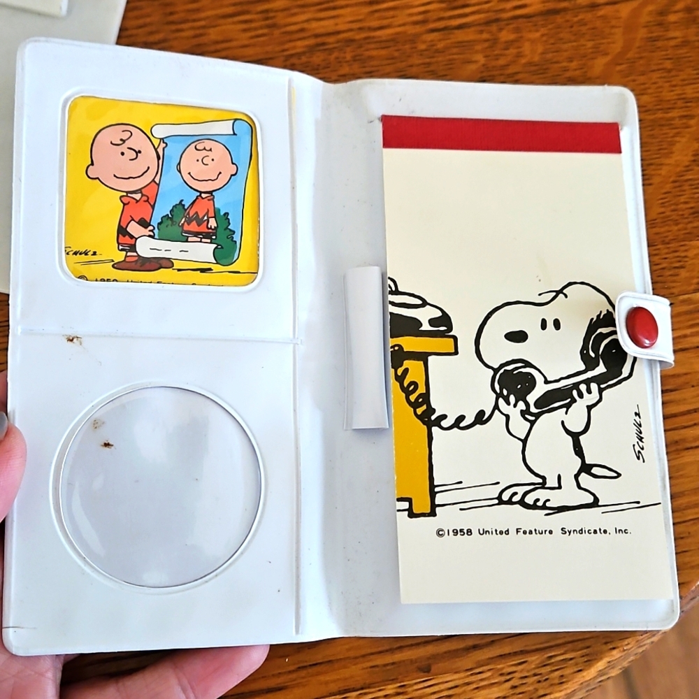 Snoopy Pocket Pal, Tool Set, Stationery, Scissors Lot 1980s Toys Vintage Peanuts - Picture 8 of 8